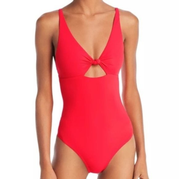 Tory Burch Other - Tory Burch // Poppy Red Palma One-Piece Swimsuit